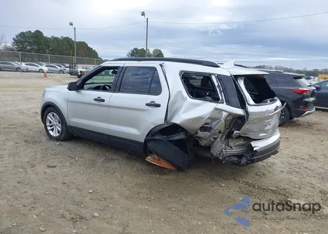 2017 Ford Explorer z USA, uszkodzony, nr VIN 1FM5K7B81HGB59510